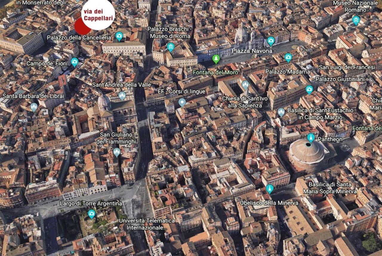 Delizioso Appartamento A Campo De' Fiori Rome Bagian luar foto